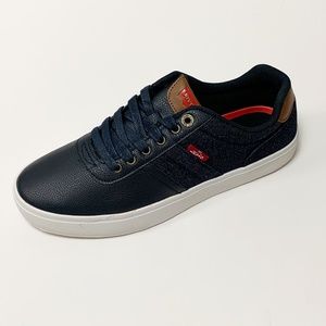 Levi's Miles Tumbled Denim Fashion Sneakers NIB
